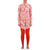 MONS ROYALE Cascade Merino Flex 200 1/4 Zip Top - Women's Retro Red Nordtek