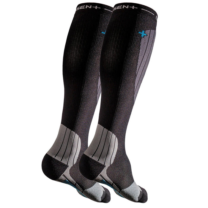 Dissent Snow GFX Compression Hybrid Socks Black