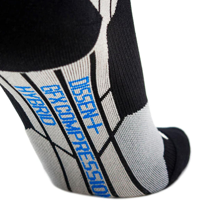 Dissent Snow GFX Compression Hybrid Socks Black