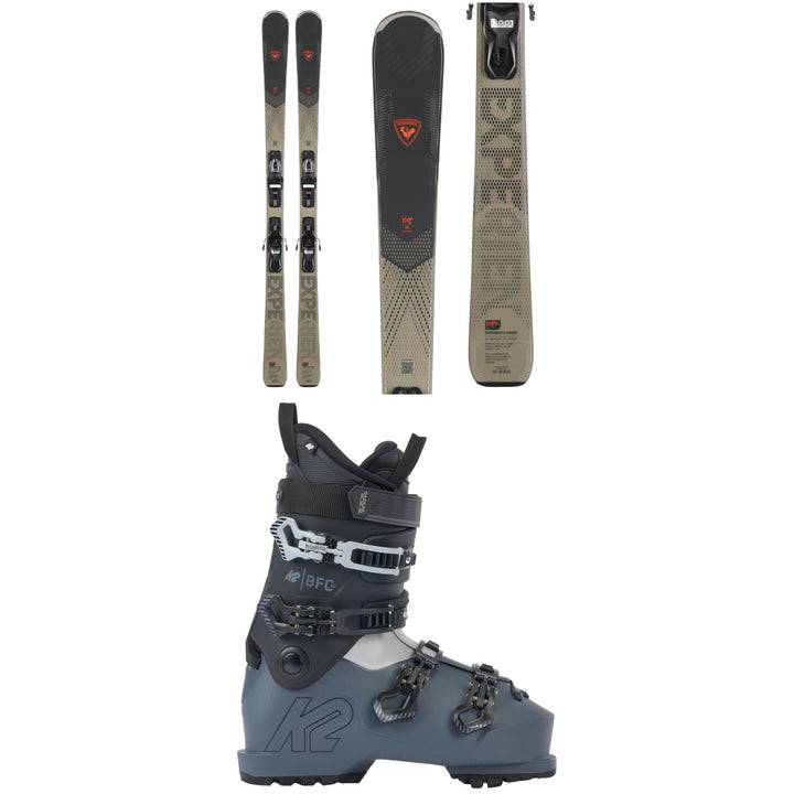 Rossignol Experience 80 C Skis + Xpress 11 GW Bindings + K2 BFC 80 Ski Boots