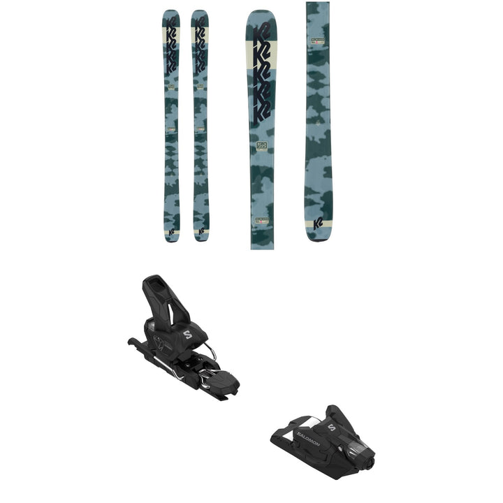 K2 Reckoner 92 W Skis - Women's + Salomon Strive 12 GW Ski Bindings 2024