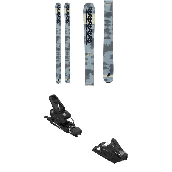 K2 Reckoner 92 Skis + Salomon Stage 10 GW Ski Bindings 2024