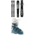 K2 Mindbender 85 Skis + Squire 10 Bindings + Rossignol Alltrack 80 W Ski Boots - Women's