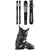 K2 Mindbender 85 Skis + Squire 10 Bindings + Salomon Shift Pro 90 Alpine Touring Ski Boots - Women's 2024