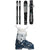 K2 Mindbender 85 Skis + Squire 10 Bindings + Atomic Hawx Prime 95 W Ski Boots - Women's