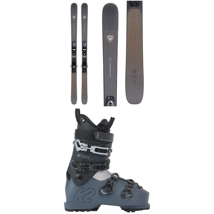 Rossignol Sender 90 Pro Skis + Xpress 10 Bindings 2024 + K2 BFC 80 Ski Boots 2024