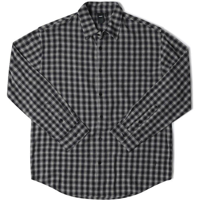 Former Vivian Check Long-Sleeve Shirt - Men's Grey Check