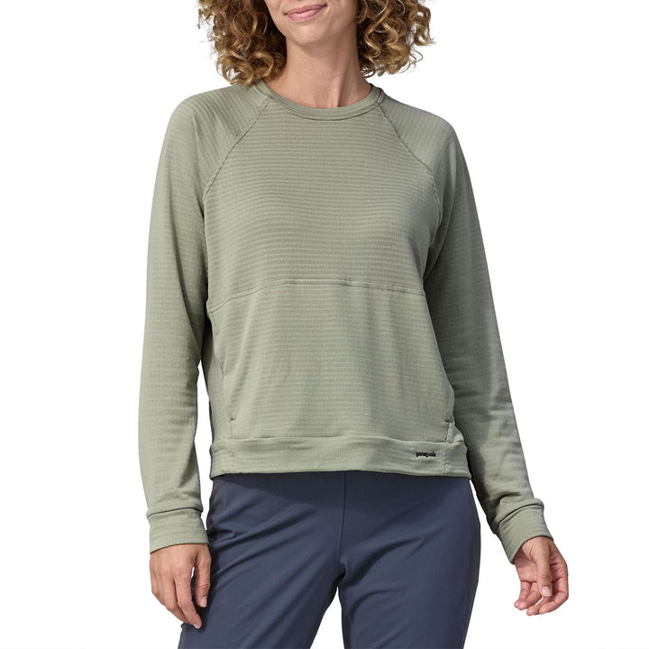 Patagonia Capilene Thermal Long-Sleeve Crew Top - Women's Sleet Green