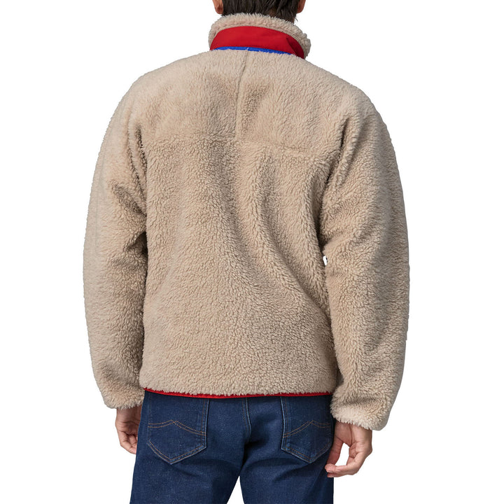 Patagonia Classic Retro-X® Jacket - Men's Natural w/Touring Red