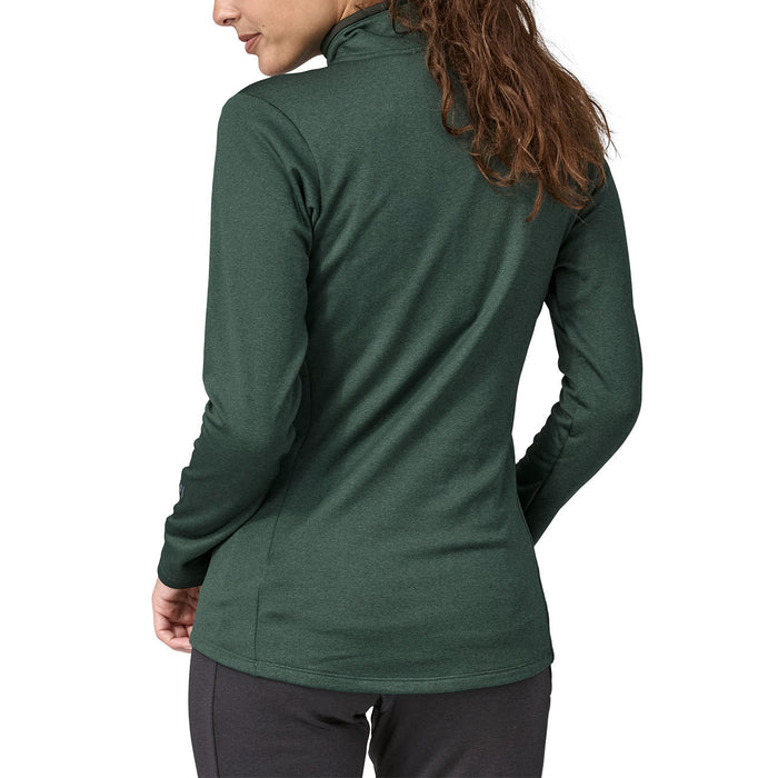 Patagonia R1 Daily Zip Neck Top - Women's Nouveau Green/Northern Green X-Dye