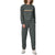 Patagonia Ridge Rise Stripe Uprisal Crew Sweater - Women's Nouveau Green