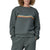 Patagonia Ridge Rise Stripe Uprisal Crew Sweater - Women's Nouveau Green
