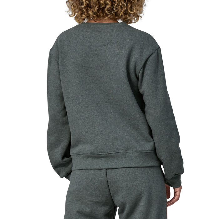 Patagonia Ridge Rise Stripe Uprisal Crew Sweater - Women's Nouveau Green