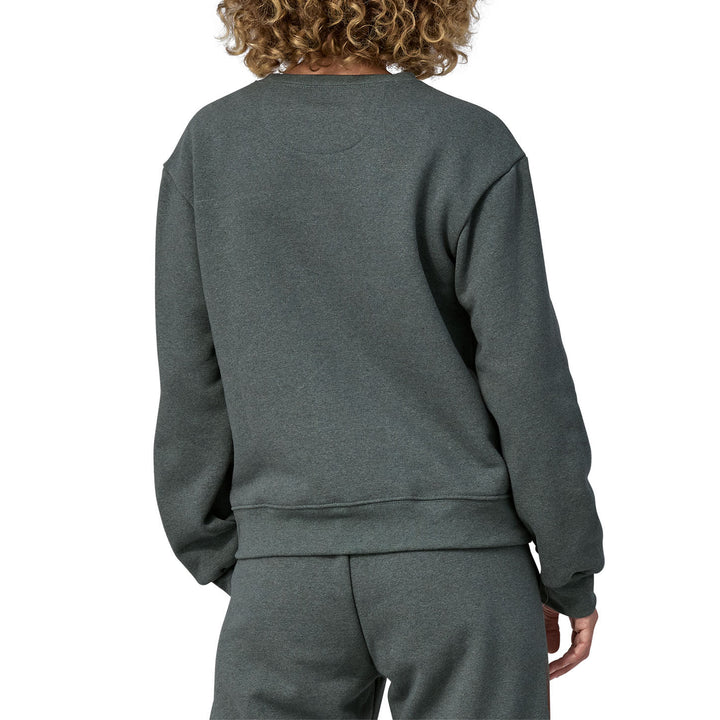 Patagonia Ridge Rise Stripe Uprisal Crew Sweater - Women's Nouveau Green