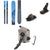 Nordica Enforcer 104 Free Skis + Marker Duke PT 16 Alpine Touring Ski Bindings  + Black Diamond Ultralite Mix STS Climbing Skins