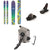 Line Skis Pandora 104 Skis - Women's + Marker Duke PT 12 Alpine Touring Ski Bindings + Black Diamond Ultralite Mix STS Climbing Skins