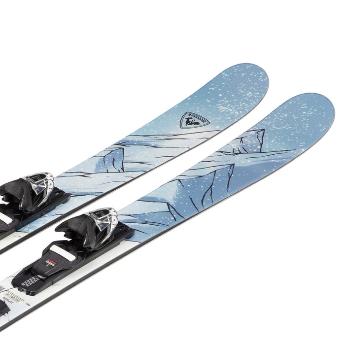 Rossignol Black Ops 92 Skis + Xpress 11 GW Bindings 2024