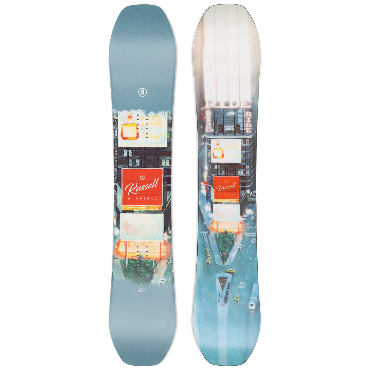 Ride Russell x Algorhythm Snowboard 2024