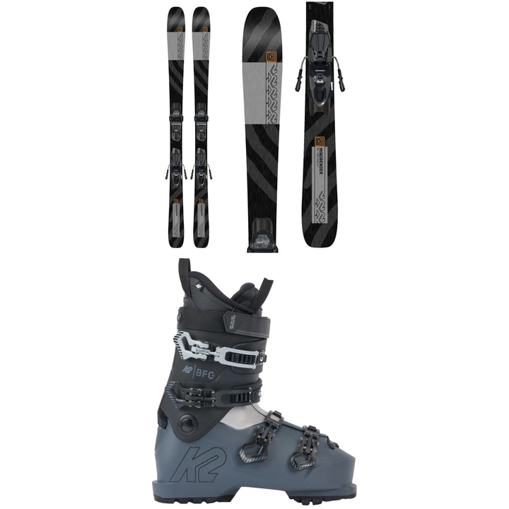 K2 Mindbender 85 Skis + Squire 10 Bindings + K2 BFC 80 Ski Boots 2024