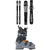 K2 Mindbender 85 Skis + Squire 10 Bindings + K2 BFC 100 Ski Boots 2024