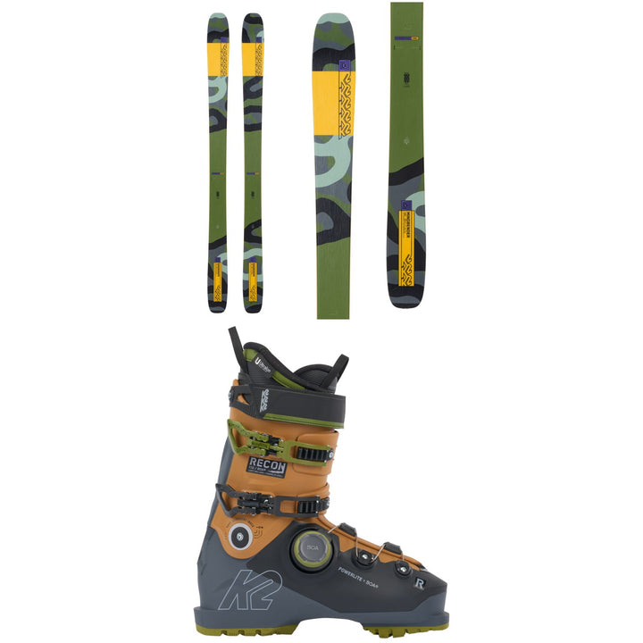 K2 Mindbender 106 C Skis + K2 Recon 110 BOA Ski Boots 2024