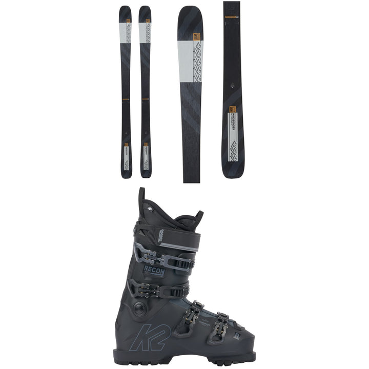 K2 Mindbender 85 Skis + K2 Recon 100 MV Ski Boots 2024