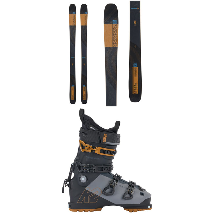 K2 Mindbender 96 C Skis + K2 Mindbender 100 Alpine Touring Ski Boots 2024