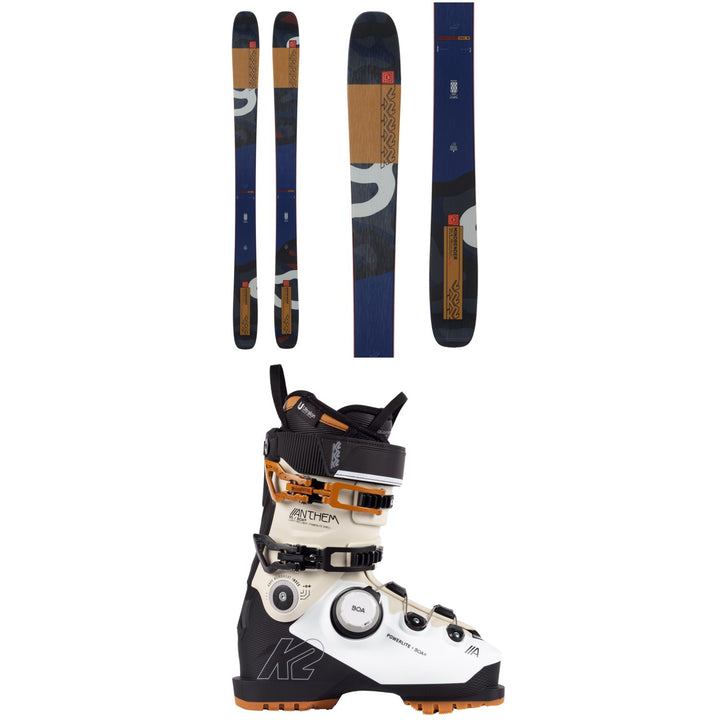K2 Mindbender 106 C W Skis - Women's + K2 Anthem 95 BOA Ski Boots - Women's 2024