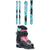 K2 Luv Bug Skis + FDT 4.5 Bindings - Kids' + K2 Luv Bug 1 Ski Boots - Kids' 2024