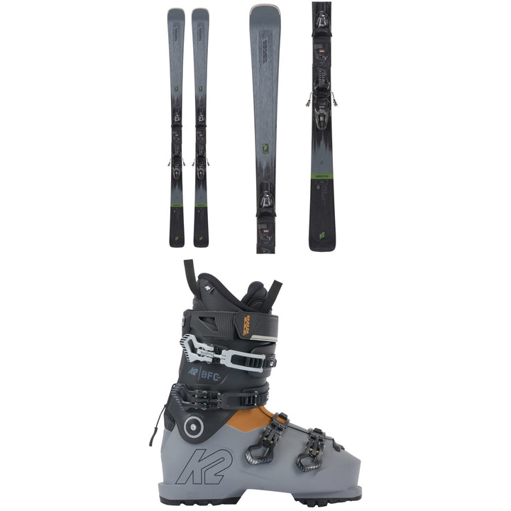K2 Disruption 76 Skis + M2 10 Quikclik Bindings + K2 BFC 100 Ski Boots 2024