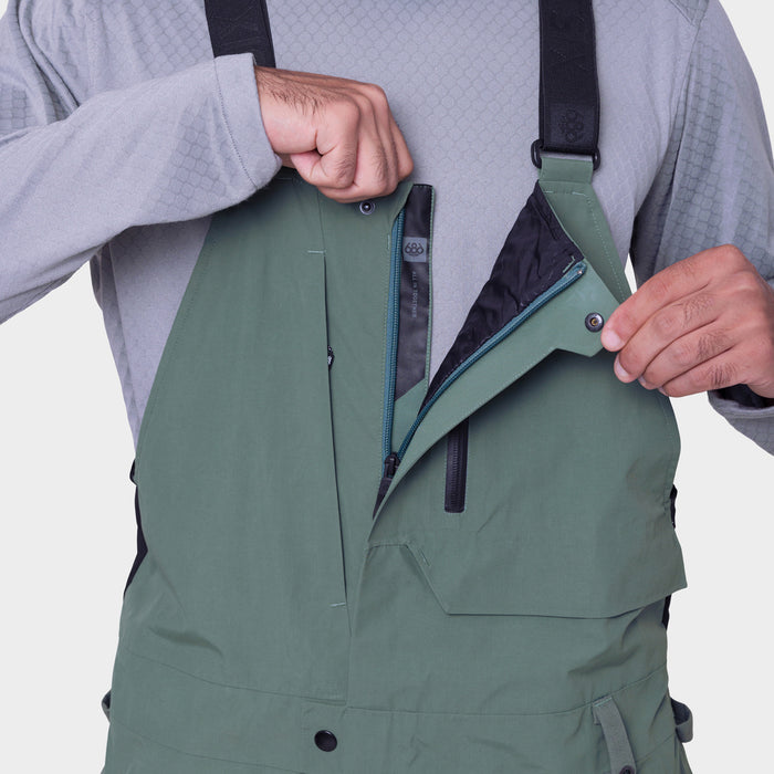 686 GORE-TEX Stretch Dispatch Bibs - Men's Cypress Green
