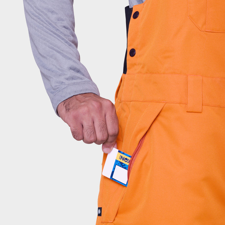 686 Hot Lap Insulated Bibs - Men's Copper Orange