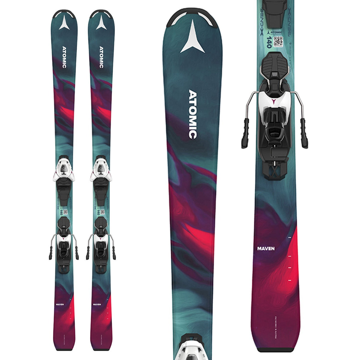 Atomic Vantage Girl Skis + L 6 GW Demo Ski Bindings - Girls' 2022