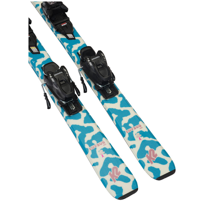 K2 Luv Bug Skis + FDT 7.0 Bindings - Kids' 2024
