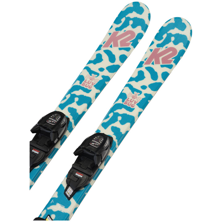 K2 Luv Bug Skis + FDT 7.0 Bindings - Kids' 2024