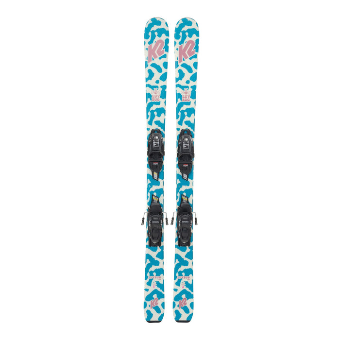 K2 Luv Bug Skis + FDT 7.0 Bindings - Kids' 2024