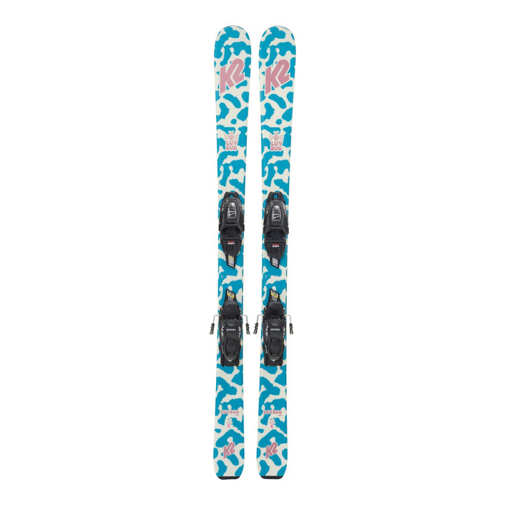 K2 Luv Bug Skis + FDT 7.0 Bindings - Kids' 2024