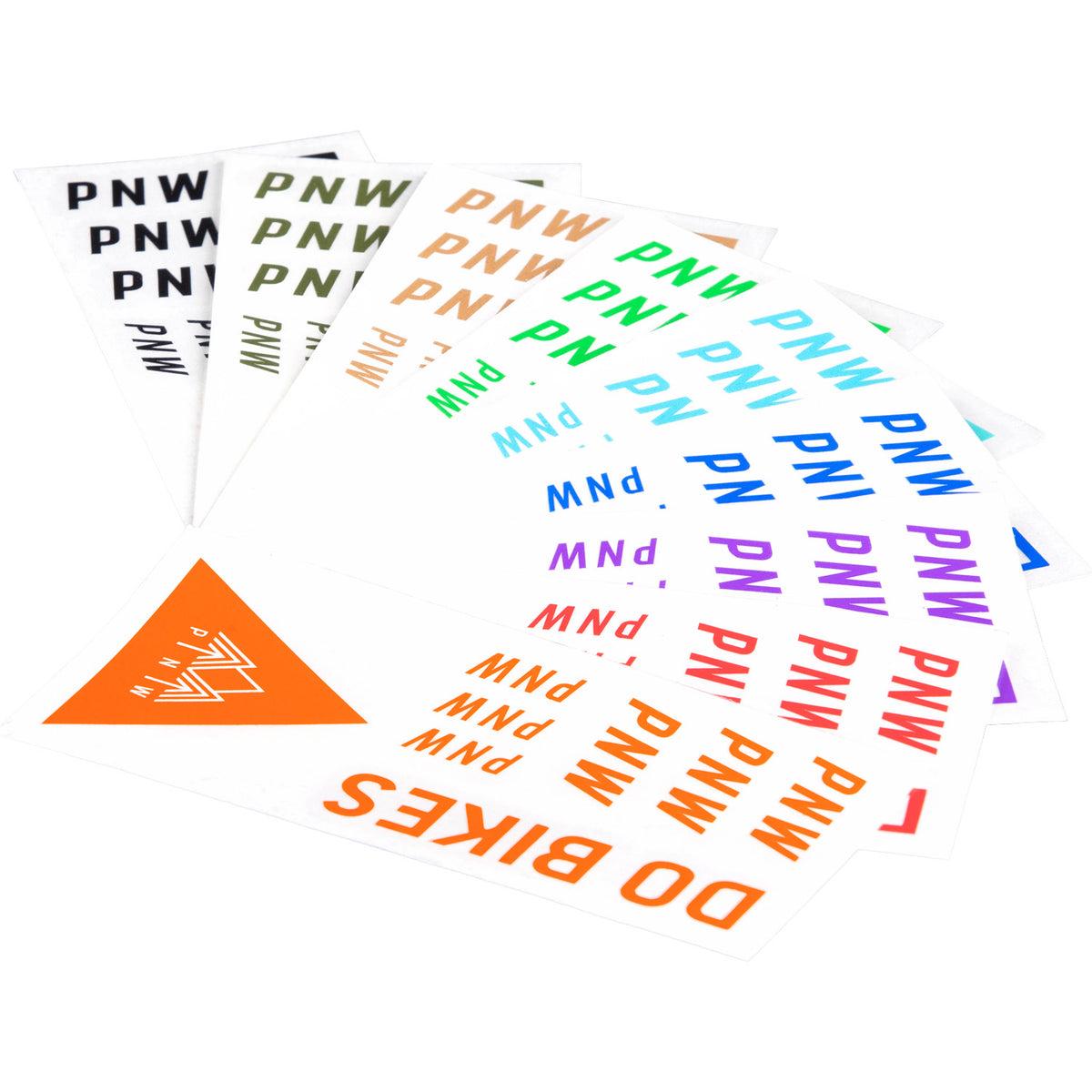 PNW Components Loam Transfer Decal Kit Safety Orange