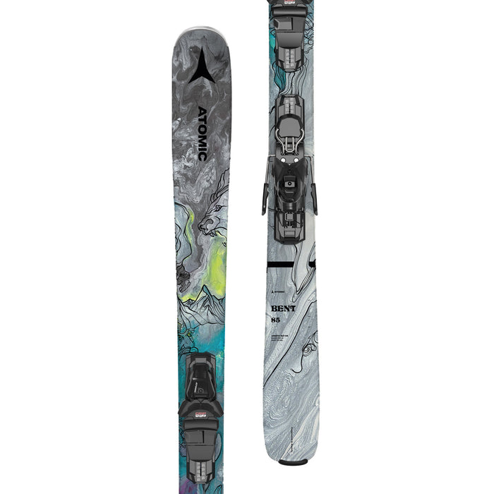 Atomic Bent 85 Skis + M12 GW Bindings 2023