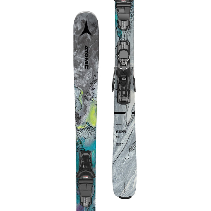 Atomic Bent 85 Skis + M12 GW Bindings 2023