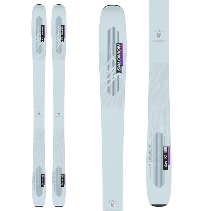 Salomon QST Lux 92 Skis + Salomon Strive 11 Demo Ski Bindings - Women's 2023