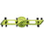 Race Face Atlas Pedals Green