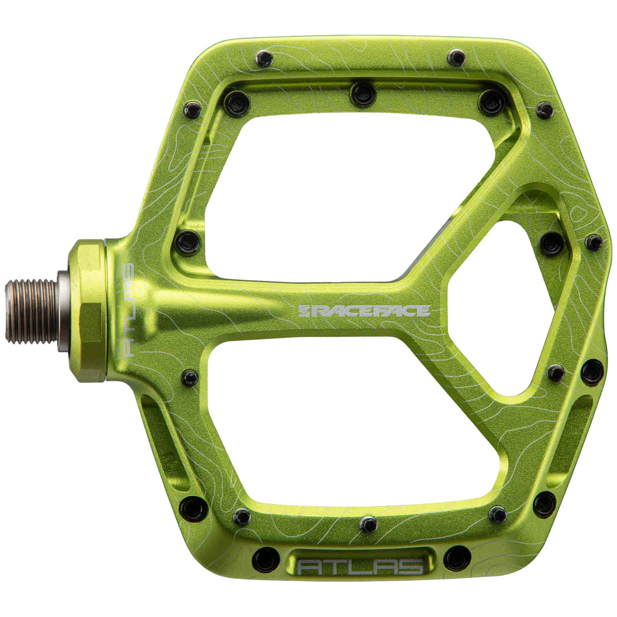 Race Face Atlas Pedals Green