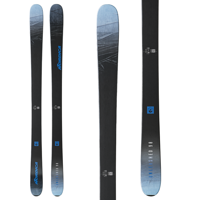 Nordica Unleashed 98 Skis + Salomon Strive 11 Demo Ski Bindings 2023