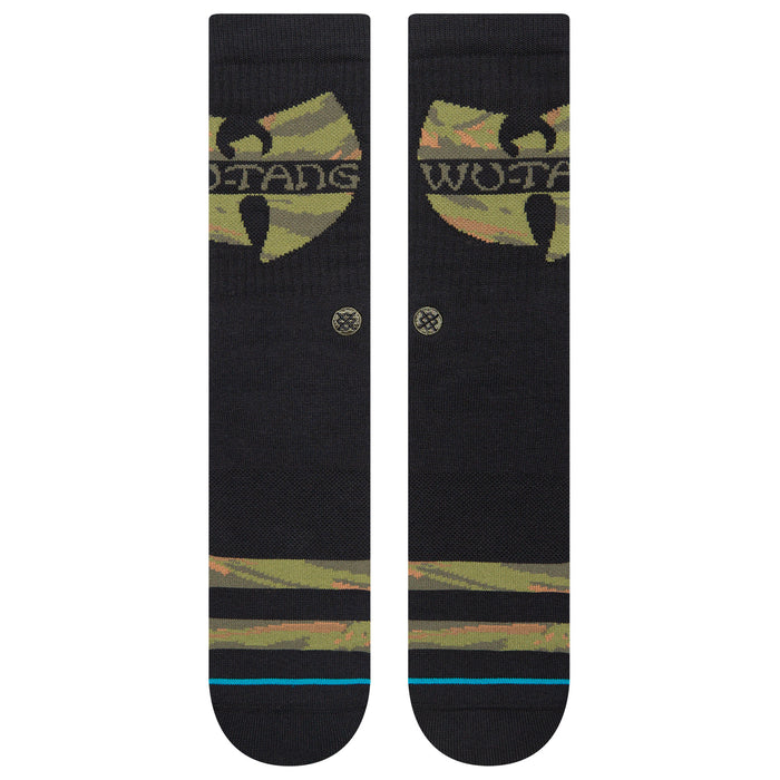 Stance Wu Tang Clan in Da Front Crew Socks Black