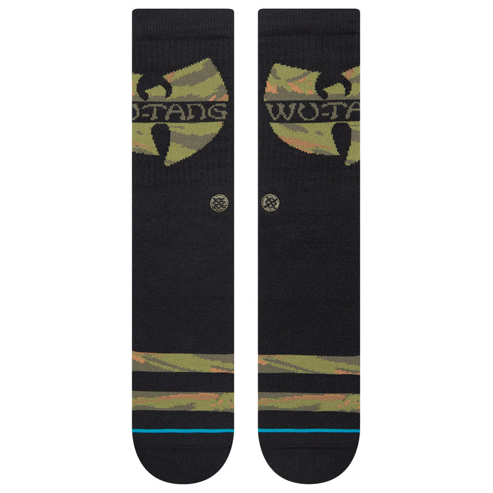 Stance Wu Tang Clan in Da Front Crew Socks Black