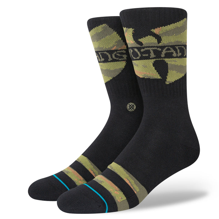 Stance Wu Tang Clan in Da Front Crew Socks Black