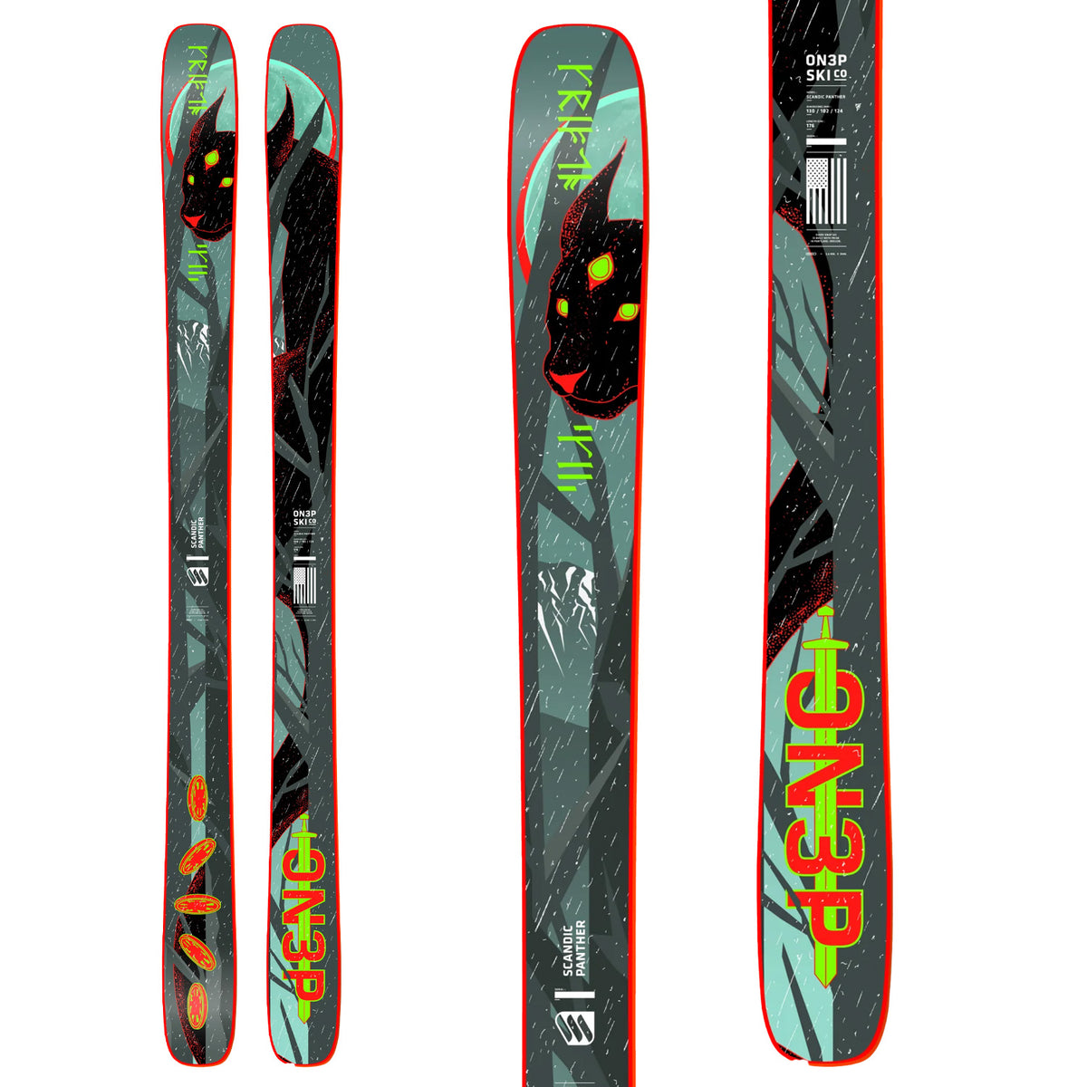 ON3P Krypto Pro Skis 2025