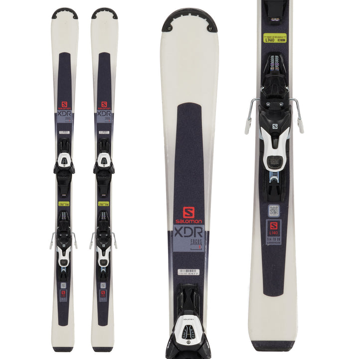 Salomon XDR Focus Skis + Lithium 10 Bindings 2018