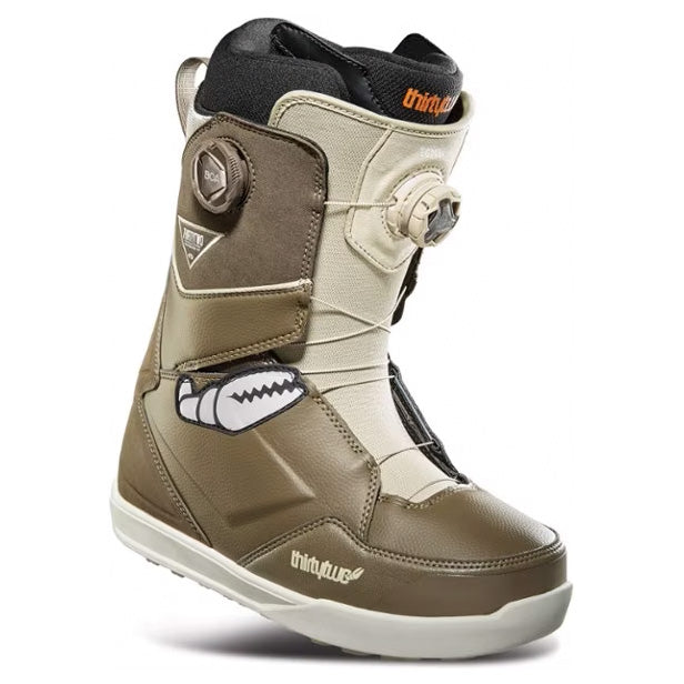 thirtytwo Lashed Double Boa Crab Grab Snowboard Boots 2024 Brown/Tan
